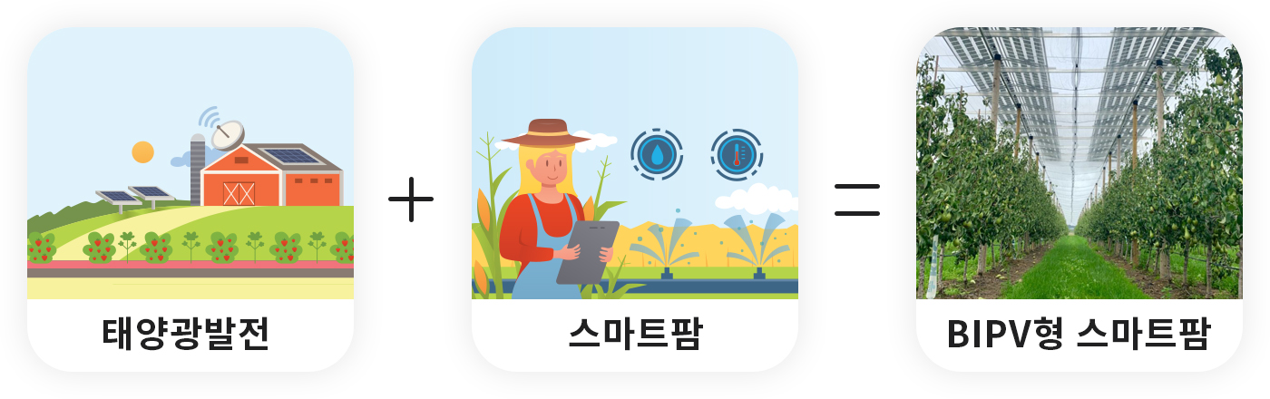 BIPV형 스마트팜은 태양광발전과 스마트팜이 합쳐진 개념으로 노동은 적게, 생산량은 늘려주는 농사입니다.